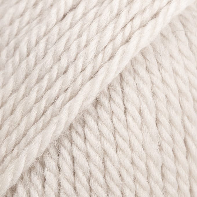 DROPS Alaska Uni Colour - 69 parelwit - Wol Garen