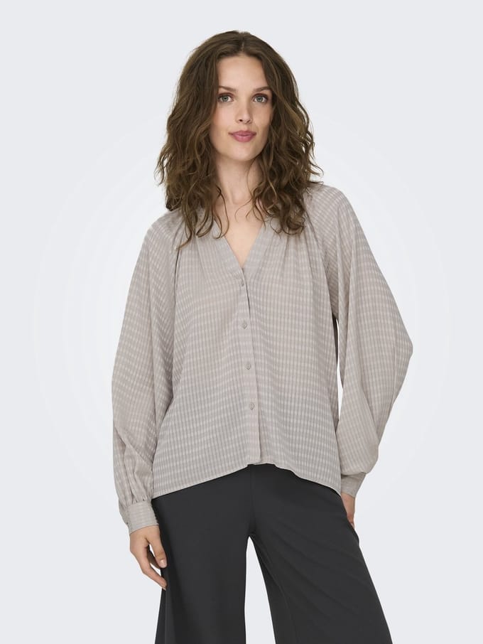 JDY - JDYJULIA L/S LOOSE SHIRT WVN - Dames - Blouses