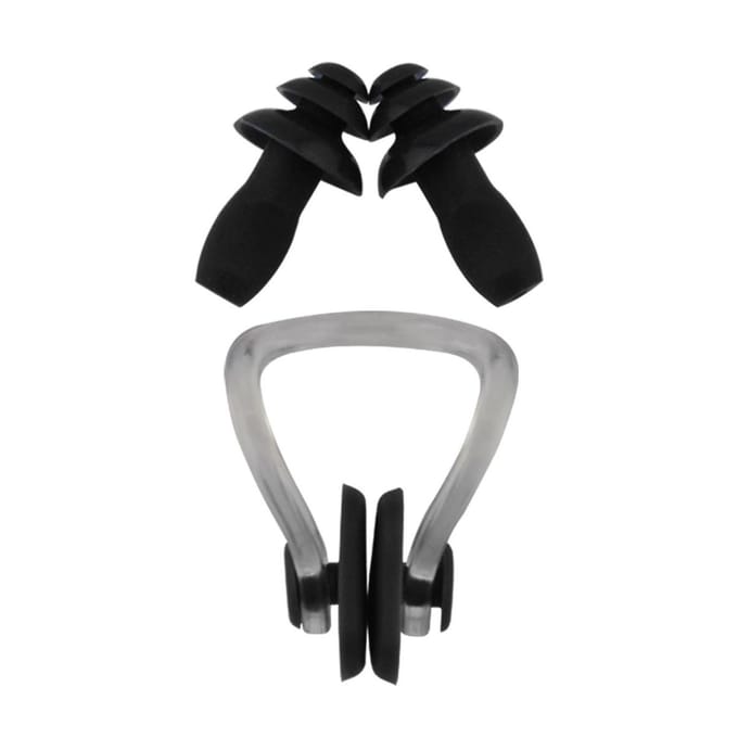 #DoYourSwimming - neusklem - »Squeeze« - oordopjes / oorpluggen - ergonomisch gevormd van silicoon - zwart