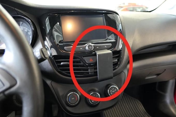 Brodit ProClip houder geschikt voor Opel Karl 2016-2020 Angled mount