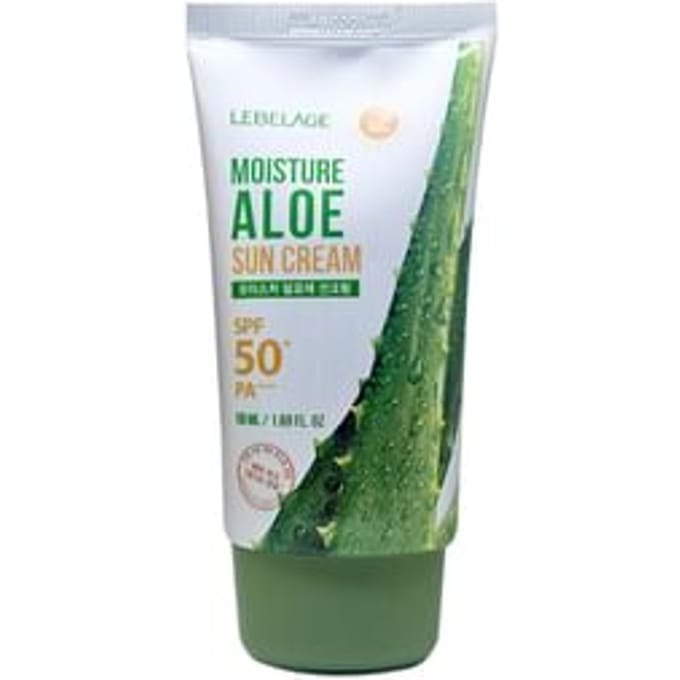 LEBELAGE Vochtige Aloë Zonnecrème 50ml white