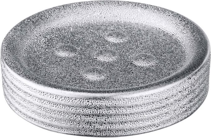 Wenko Zeephouder Polaris 11 X 2,5 Cm Keramiek Zilver
