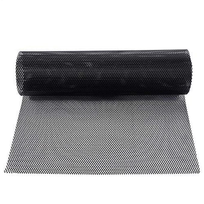 Universal Aluminum Mesh Car Radiator Grille Front Bumper Modified Mesh Sheet Car Exterior Protection Accessories black