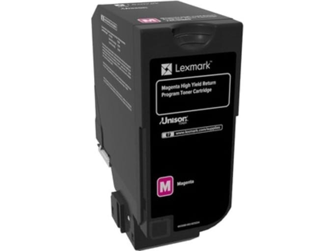 Lexmark 74C2HM0 toner cartridge magenta extra hoge capaciteit (origineel)