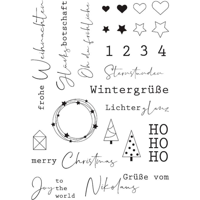 VBS Silicone stempel "Glow in the Dark"