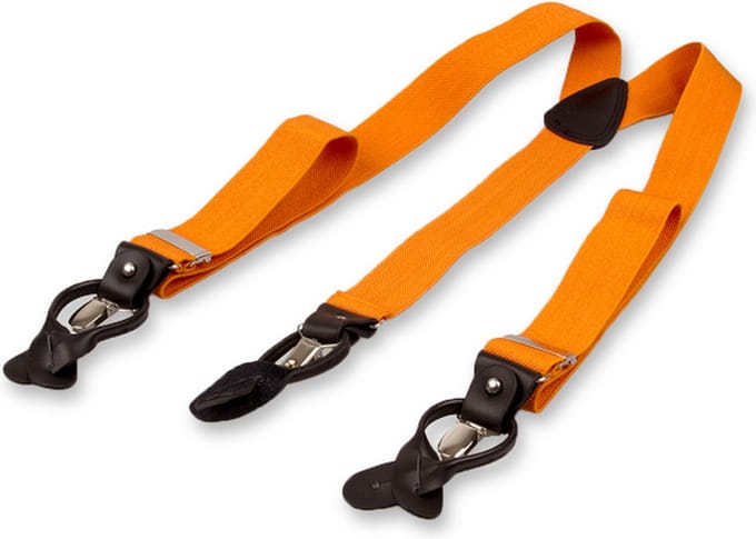 E.L. Cravatte Bretels - Luxe - Oranje