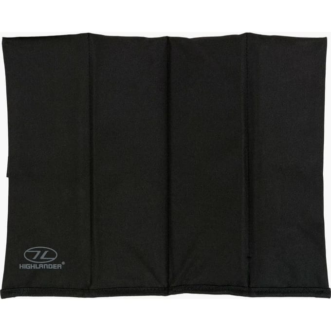 Highlander Opvouwbare zitmat - 600D Polyester - EPE Foam - zwart