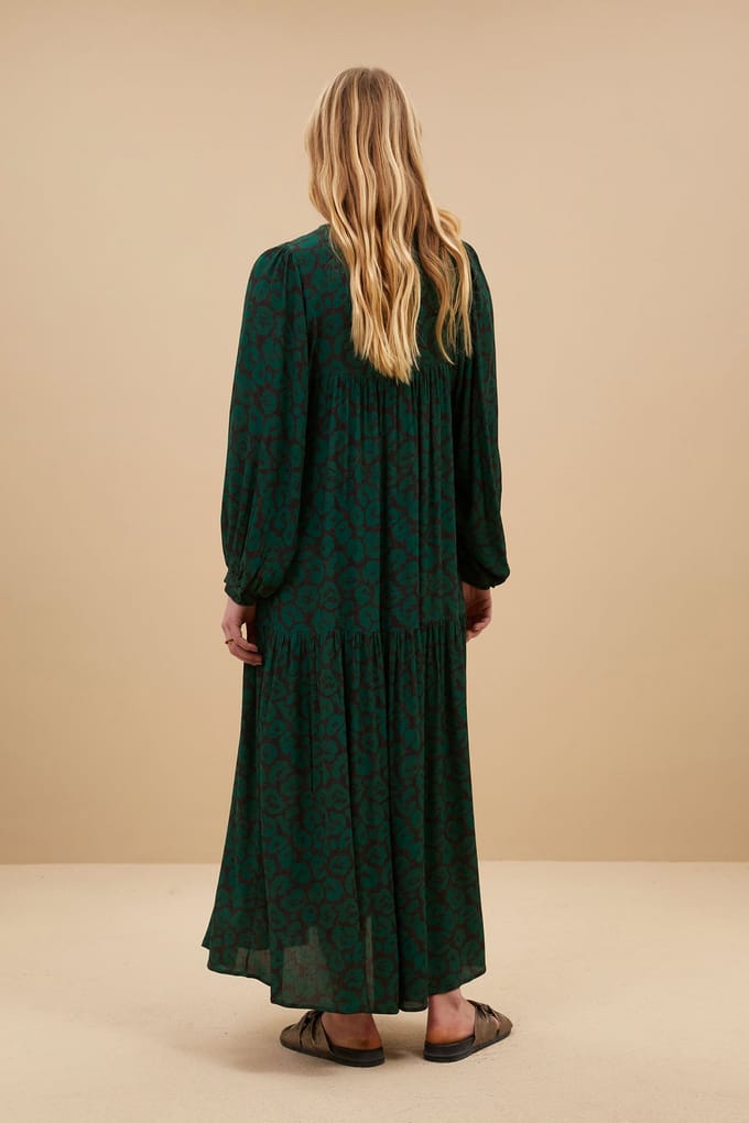 By-Bar Hayley Spotted Dress Spotted Print Größe: S | Maxikleider Outlet | Damen