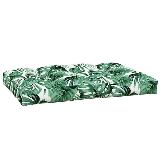 vidaXL - Palletkussen - 120x80x12 - cm - stof - groen