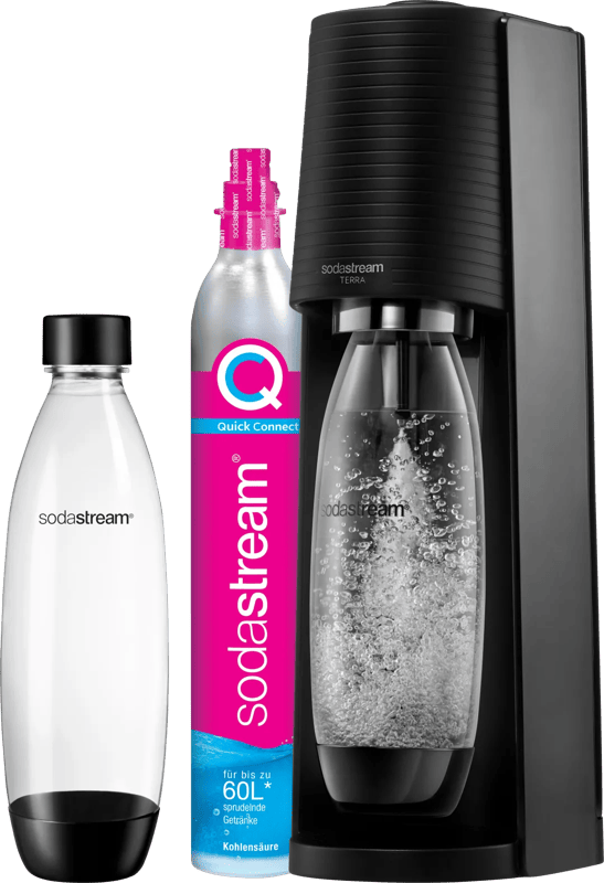 Sodastream Bruiswatermachine Terra Zwart