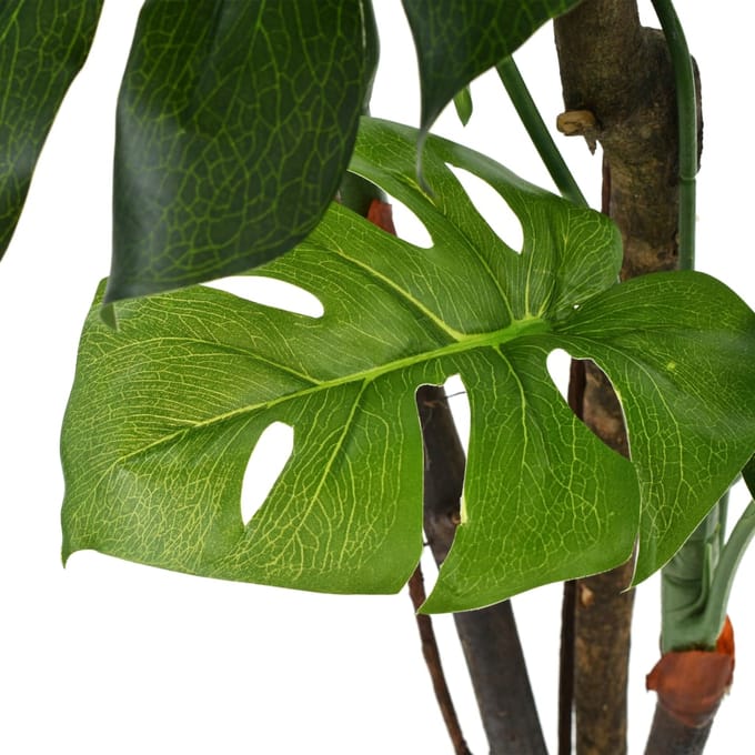 vidaXL - Kunstplant - met - pot - monstera - 170 - cm - groen