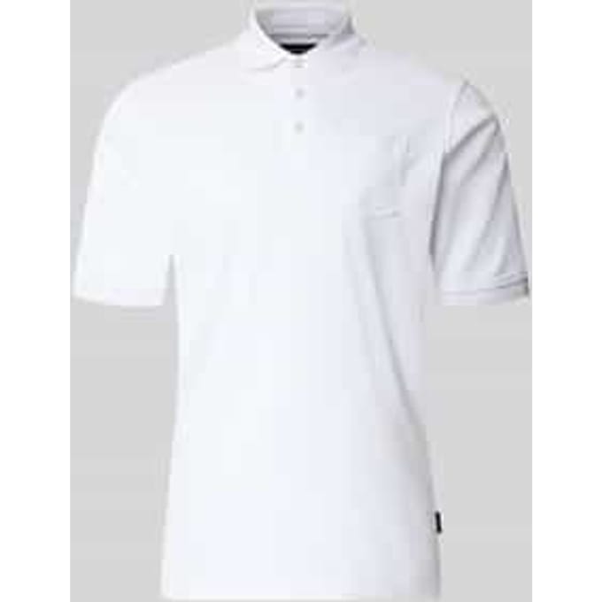 Bugatti Herren Poloshirt Modern Fit van een katoenmix