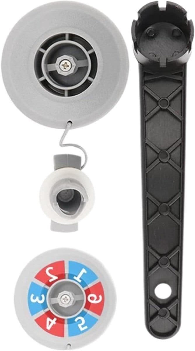 Lucht Plug - Opblaasbare Deksel - Watersport Uitrusting - Efficiënte Luchtregeling - 3 cm Inlaat - Zwart