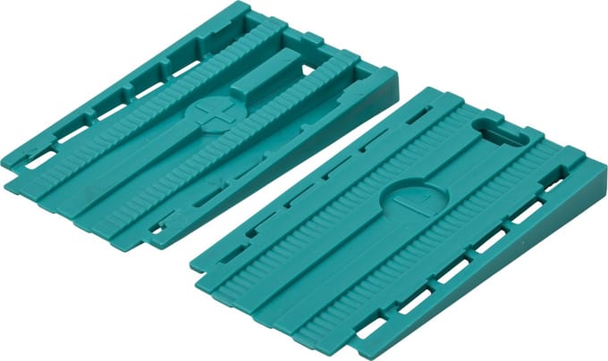 wolfcraft - Uitvulplaatjes - 120 stuks - universele Wig - 8649000