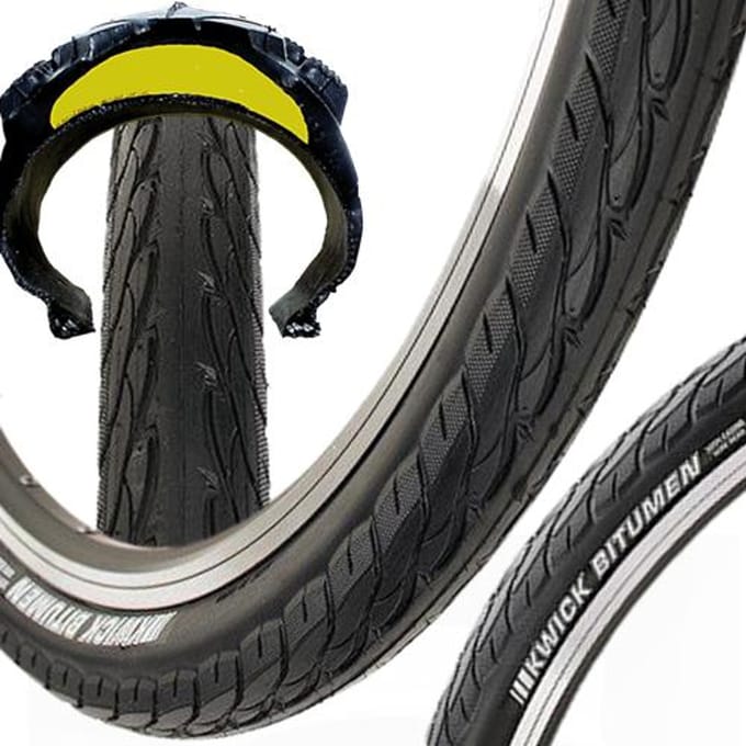 Kenda Kwick Bitumen - Fietsband - Antilek - 700x35 - G-SHIELD
