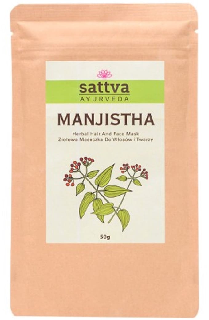 Haar en gezichtsmasker Manjistha