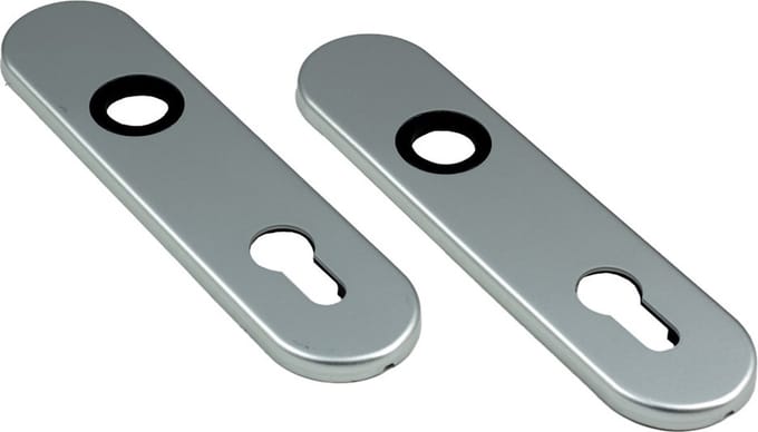 Ami 177/1 Klik kortschild aluminium PC 55 F1 210213