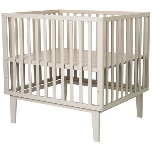 Born Lucky Cubo Baby Box / Babybox / Kinderbox – 100x80 cm – Verstelbare Bodem – Clay