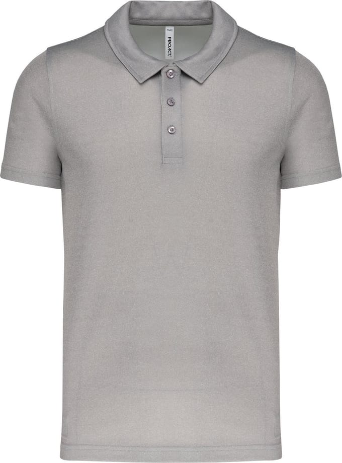 PROACT® Herensportpolo PA482 - Grey Melange - M