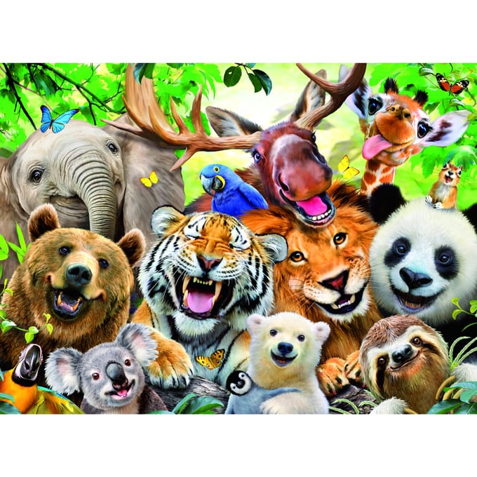 Ravensburger puzzel Lachen ! - Legpuzzel - 300 XXL stukjes