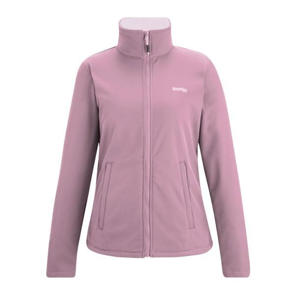 Regatta Dames/dames Connie V Softshell wandeljack (Lila poeder)