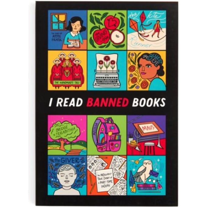I Read Banned Books A5 Journal - Galison