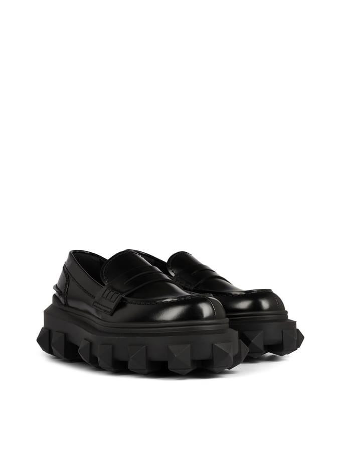 Trackstud loafers