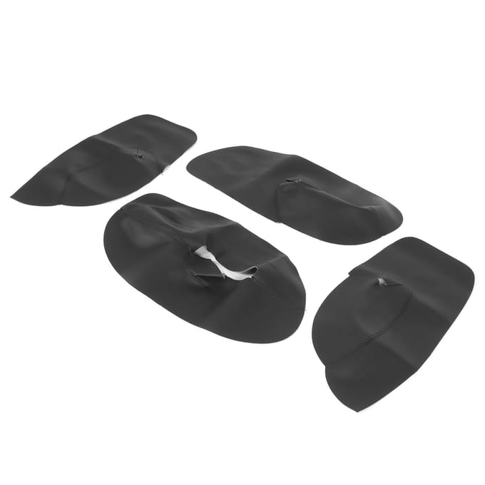 Armsteunhoes voor autodeur Microvezel Lederen Bekleding Sticker Geschikt voor MK4Bora 1998?2006 4?Deurmodellen gray