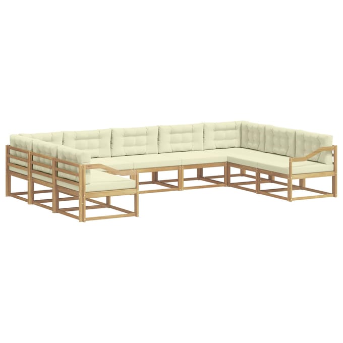vidaXL - Buiten - bank - set - 9 - st