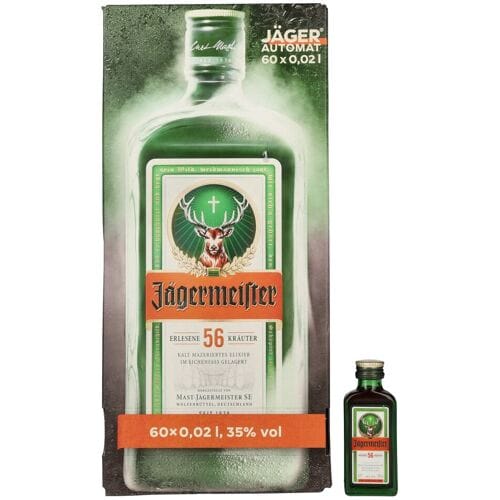 Jägermeister 35% Vol. 60x0,02l