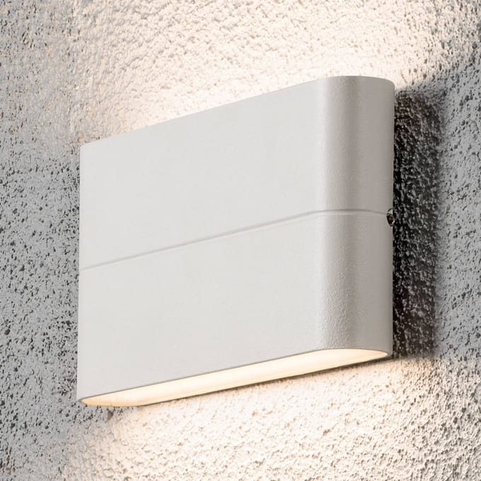 Konstsmide Chieri Spotlamp Buiten L - 2-lichts LED - 3000K - IP54 - Wit
