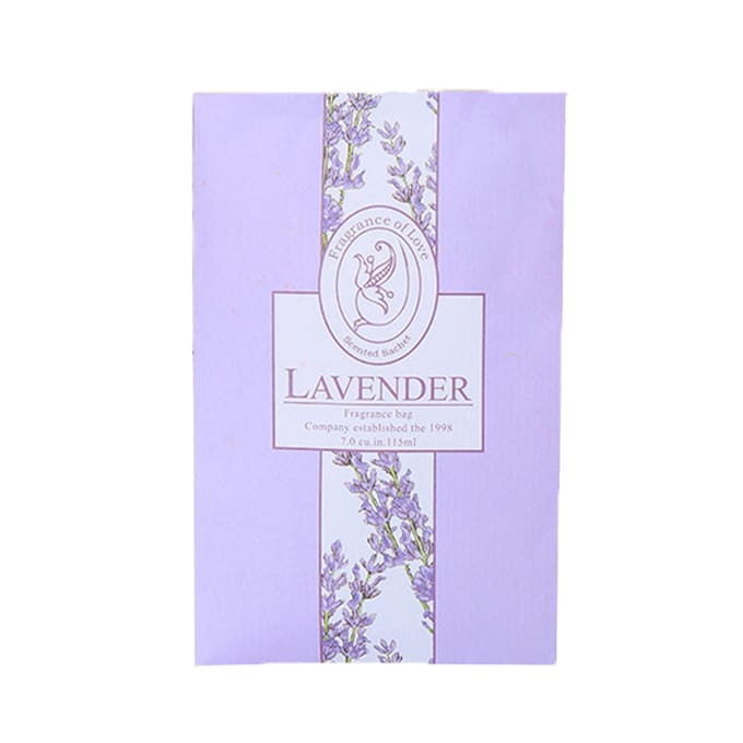 Suspension de Voiture Fleur Séchée Parfumée Sachet pour Placard Penderie Sachet d'Aromathérapie pour Maison Jasmin