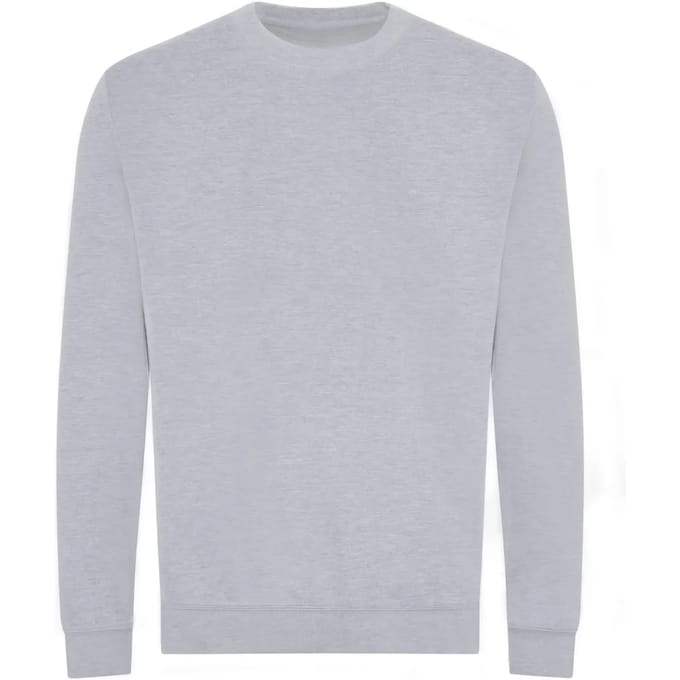 Just Hoods - Organic Sweater - Heather Grey maat M