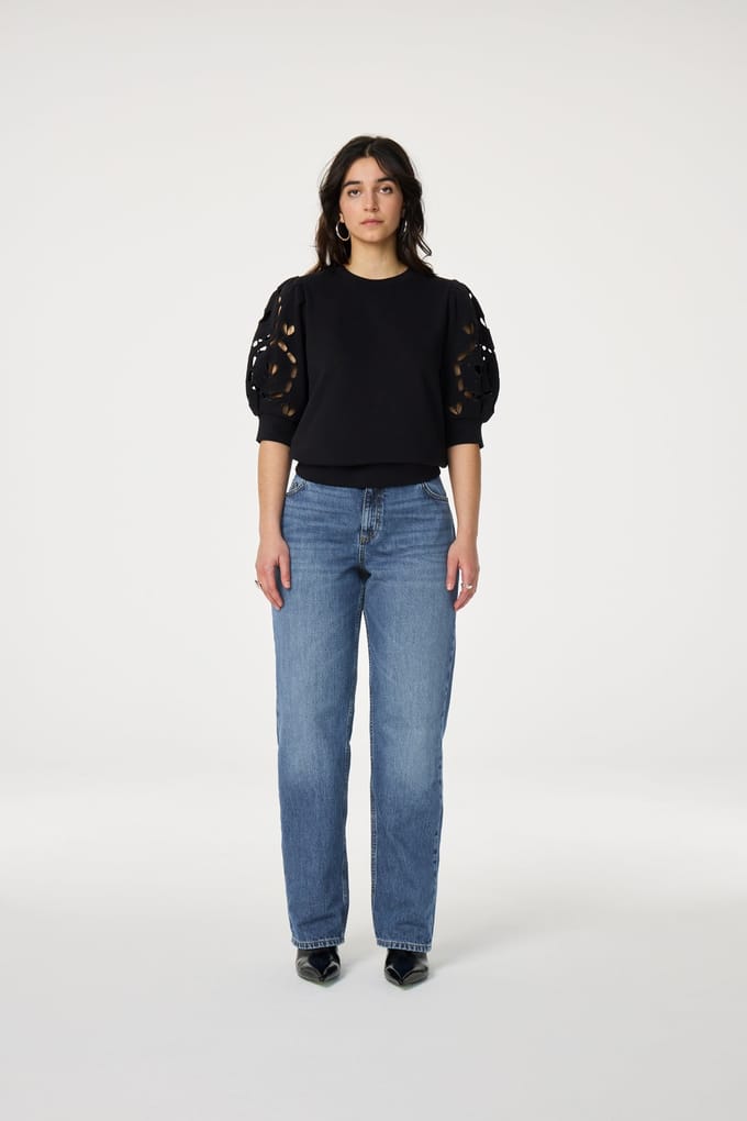 Fabienne Chapot Henriette Sweater Black Maat: XL | Sweaters Outlet | Dames | Zwart