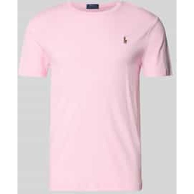 Regular fit T-shirt van puur katoen