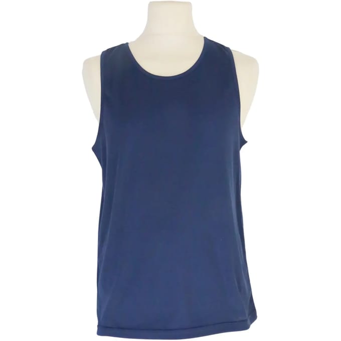 Herensporttop overhemd 'Proact' Navy - L