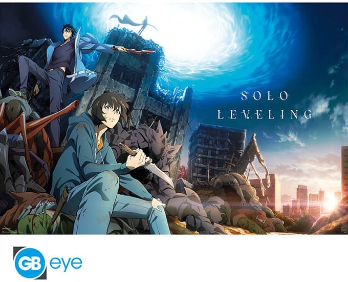 Solo Leveling Season 1 Poster 91.5 x 61 cm