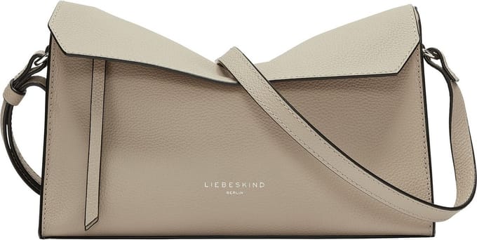 LIEBESKIND BERLIN Schoudertas Lora Small Pebble Crossbody Stone Taupe