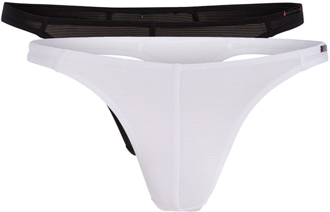 olaf benz Heren string 2 pack RED1201