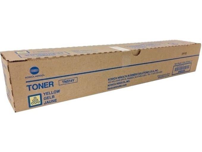 Konica Minolta TN-514Y (A9E8230) toner cartridge geel (origineel)