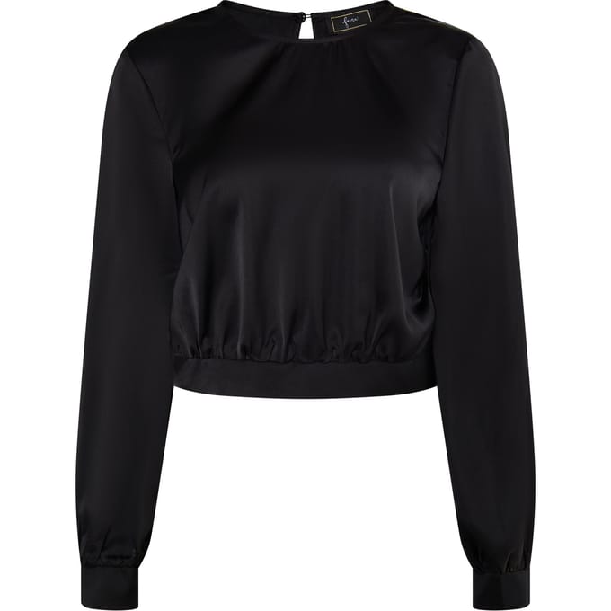 Faina Bloes met lange mouwen Dames zwart