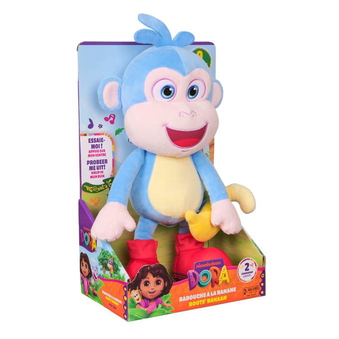 Spinmaster Dora – Boots met muziek & geluid (NL/FR) (33 cm) Speelfiguren & personages