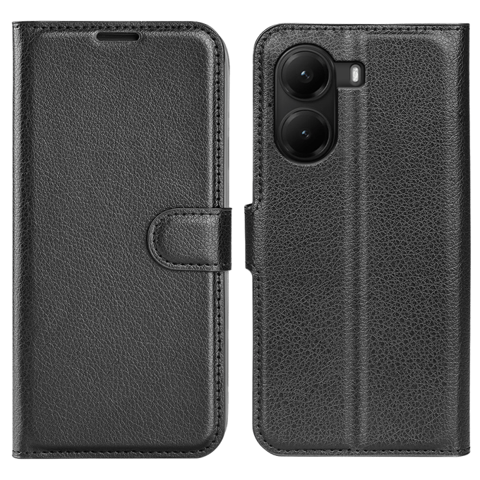 CaseBody POCO X7 Pro 5G Bookcase Hoesje Zwart