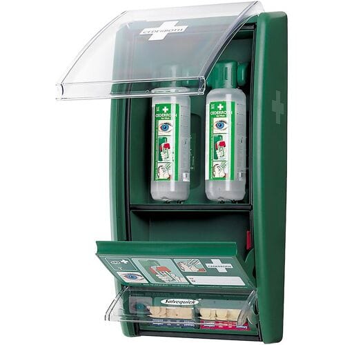 GGM Gastro Augenspülstation mit 2 Flaschen & Pflasterspender