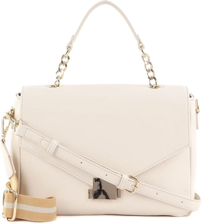 SEIDENFELT MANUFAKTUR Handtas Schoudertas Bjerka Handbag Cream / Gold Crème