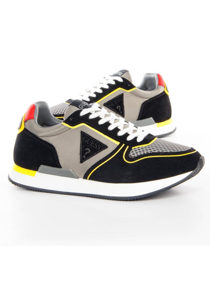 Guess herensneaker Potenza klassieke Logo-Dreieck