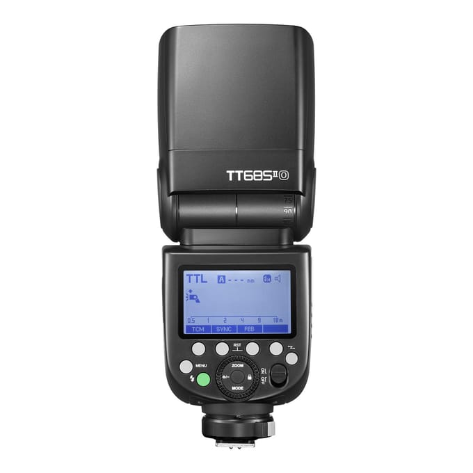 Godox Thinklite TT685IIO TTL Op-Camera Speedlite 2.4G Draadloos X Systeem Flitser GN60 Hoge Snelheid zwart