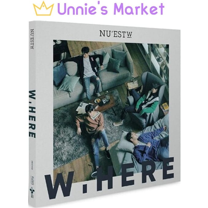 NUEST W [W, HIER] Album (Willekeurig) Random ver. black