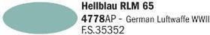 Italeri 4778ap - Hellblau RLM 65 - Modelbouwverf Acryl