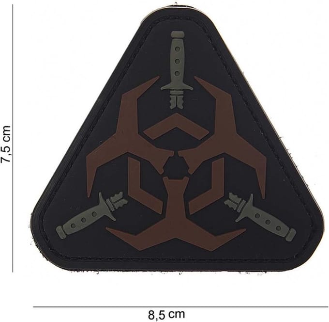 101 Inc Embleem 3D Pvc  1 Outbreak Response  13016